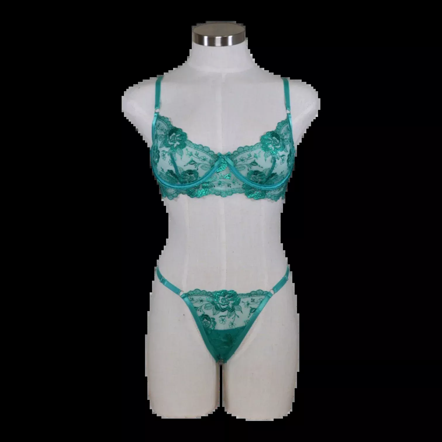 1062 Electric Crush Metallic Embroidered Set