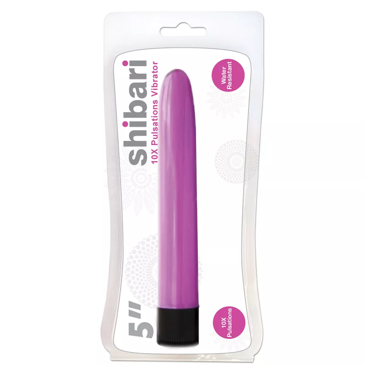 10X Pulsations Vibrator 5in Pink