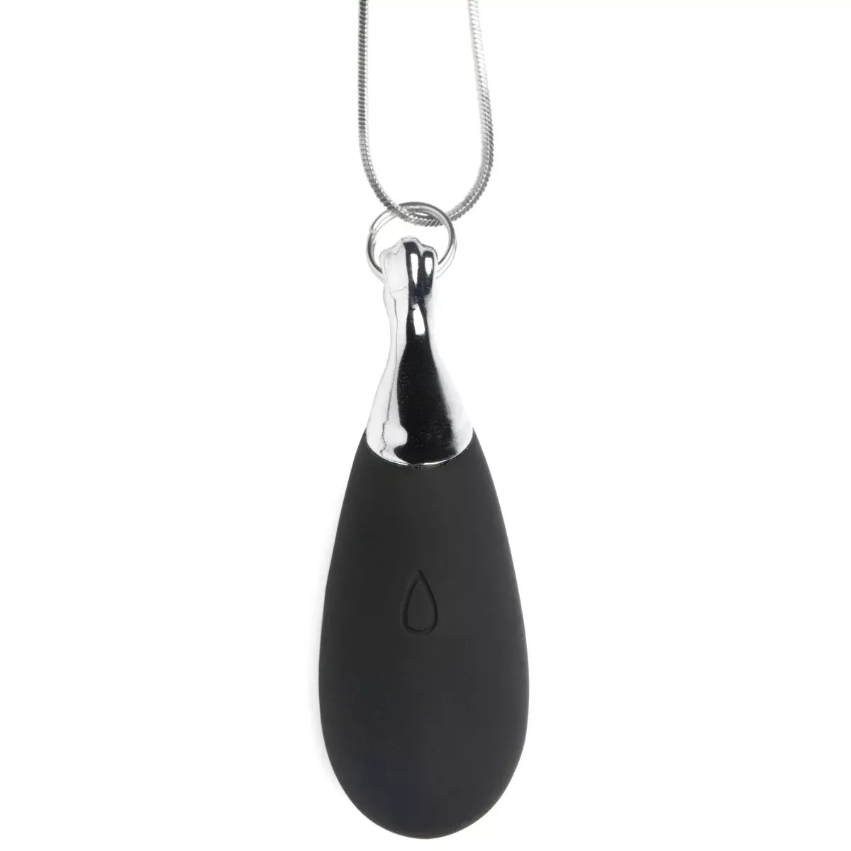 10X Vibrating Silicone Teardrop Necklace - CHARMED