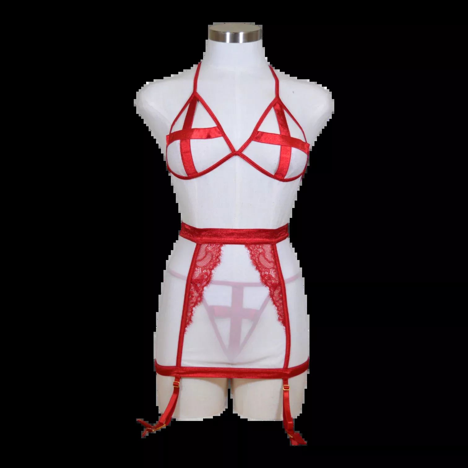 11007 Four Piece Strappy Nurse Costume