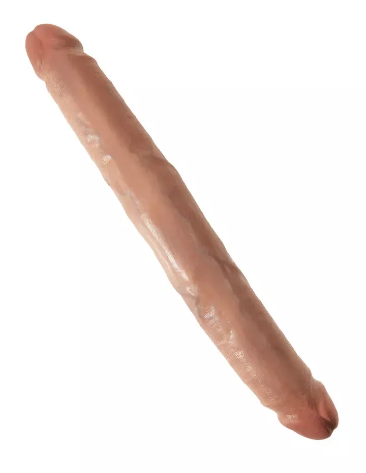 12 in Slim Double Dildo - KING COCK