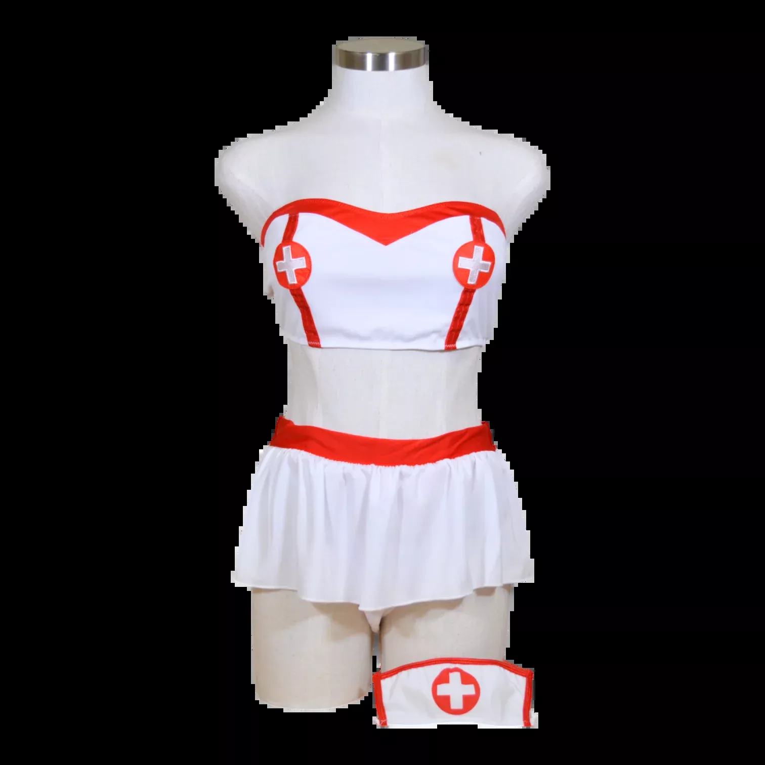 12227 Strapless Skirt Set Nurse Costume