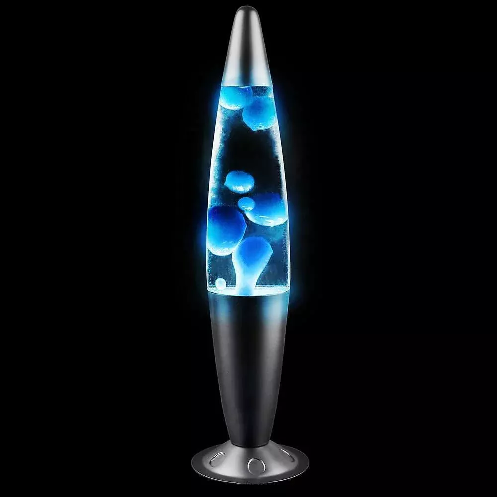 18" Blue Wax Motion Lamp