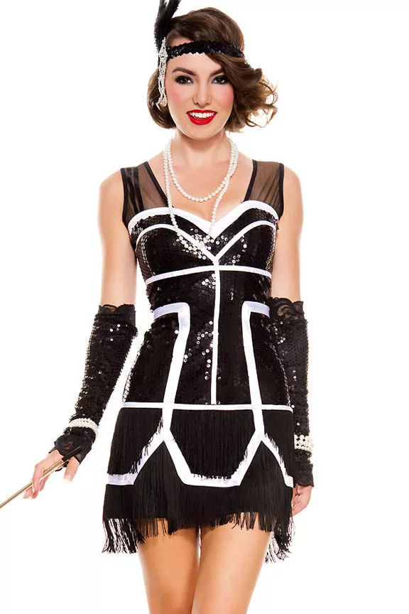 1920s Flapper Fever Costume 70596