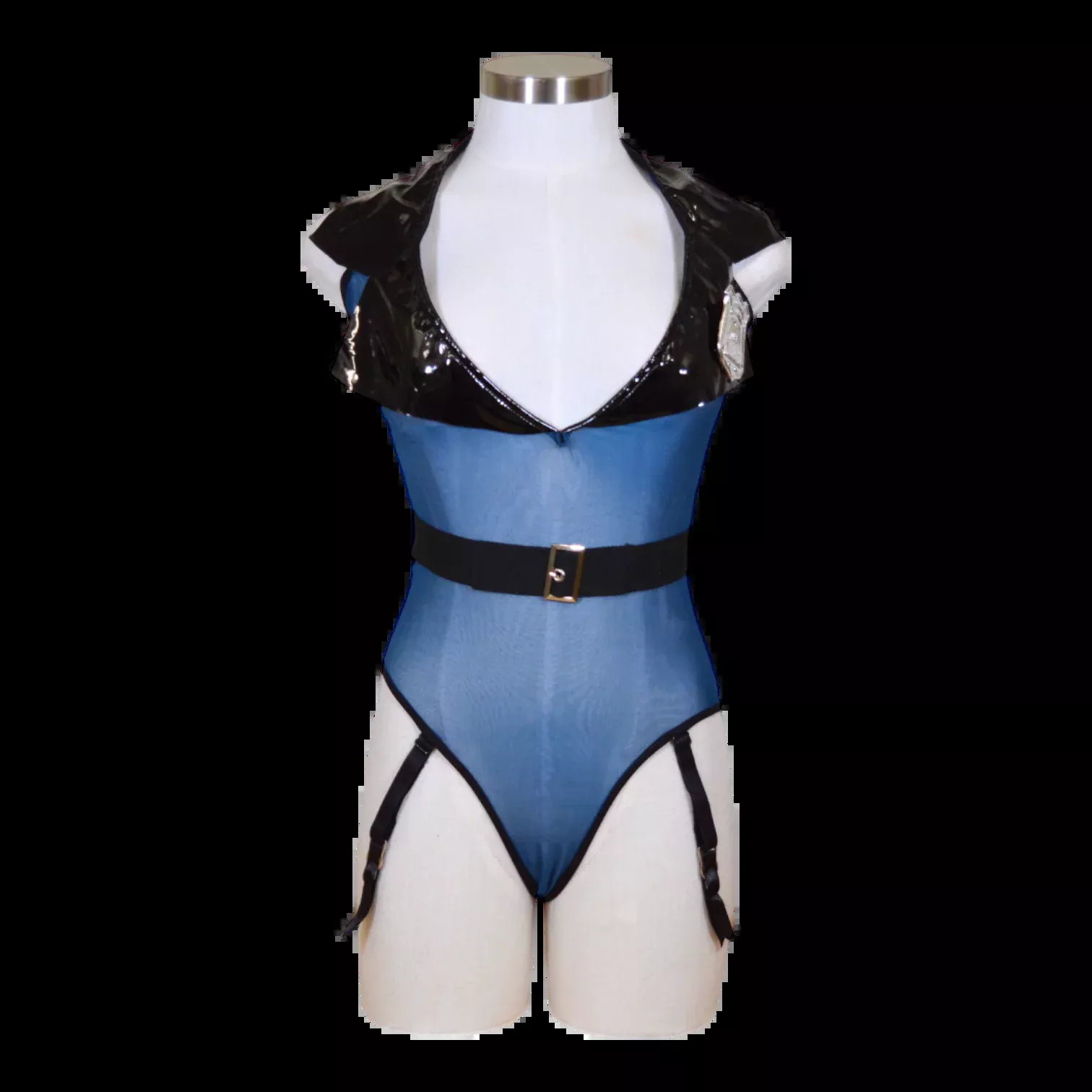 2605 Blue Teddy Cop Costume