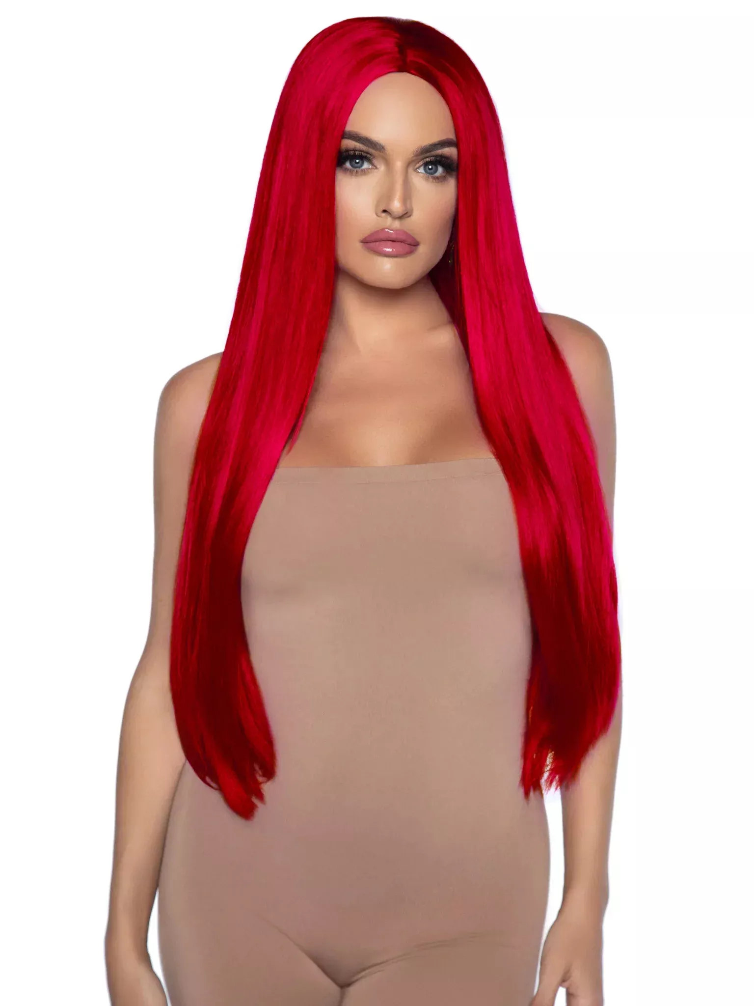 33" Long Straight Wig