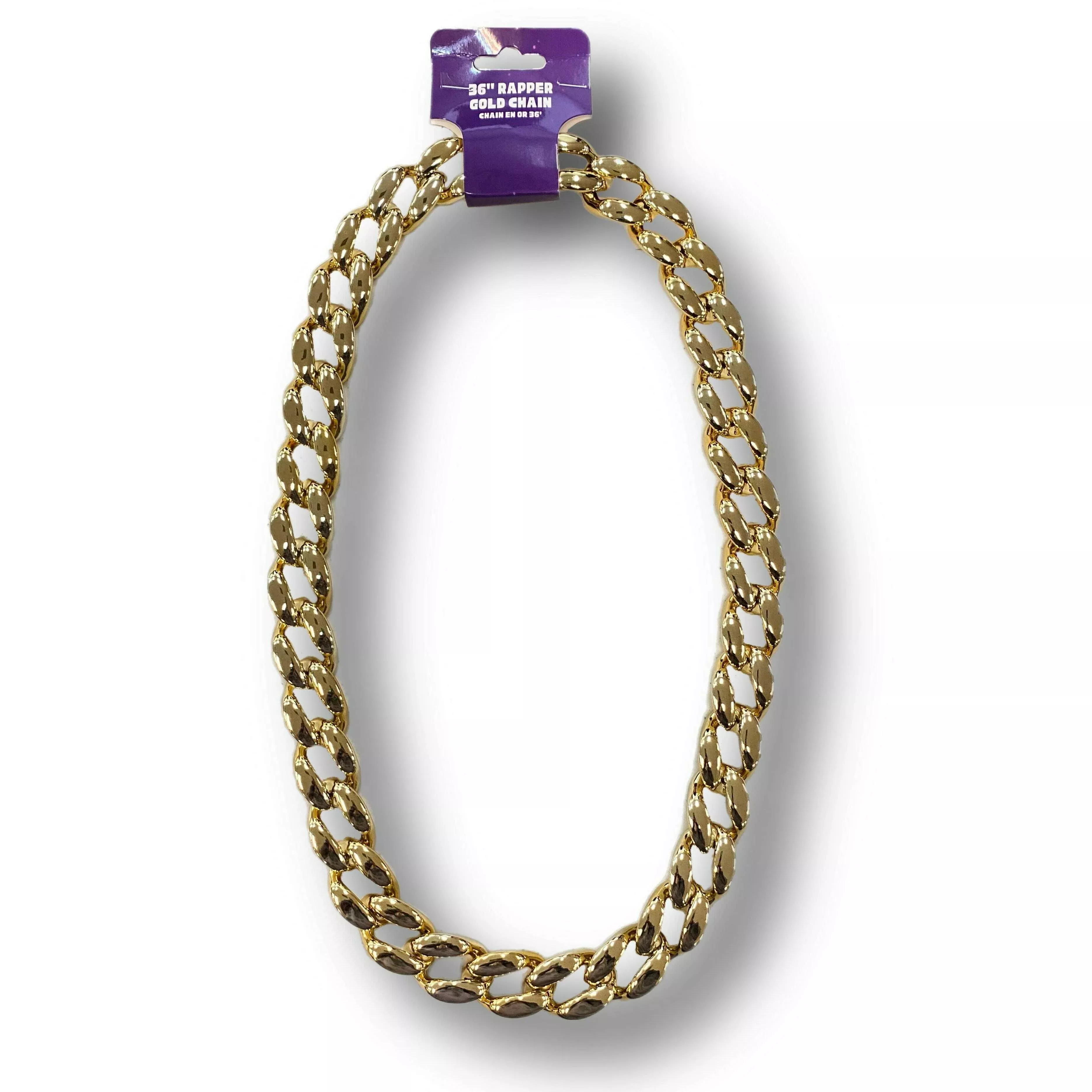 36" Gold 80's Rapper Chain