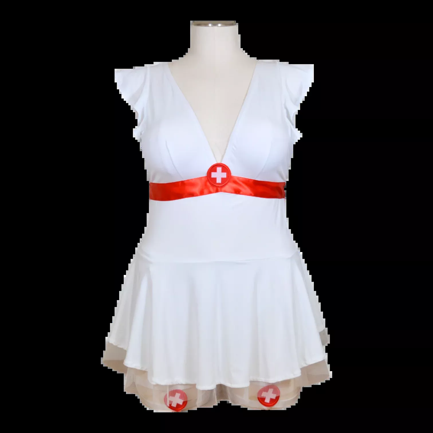 380 Tie Back Dress Nurse Costume