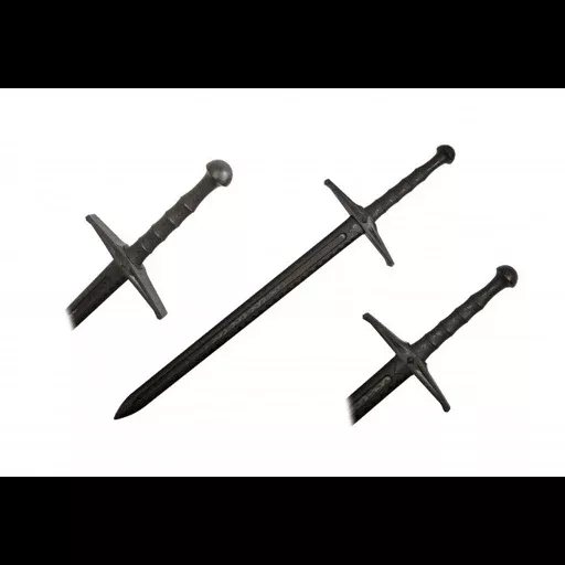 41 1/4" Black Polypropylene Medieval Sword