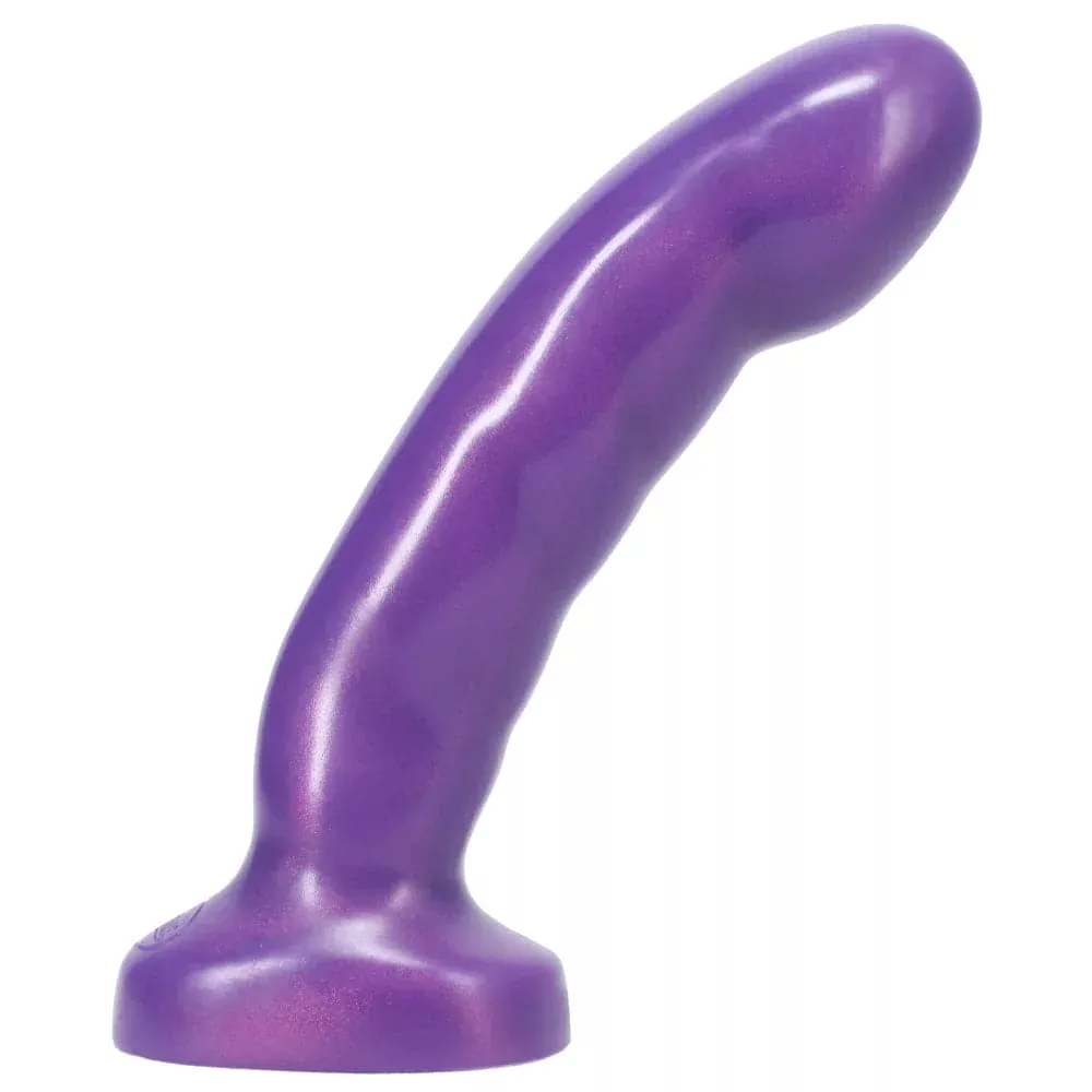 5" Acute Silicone Dildo -Amethyst