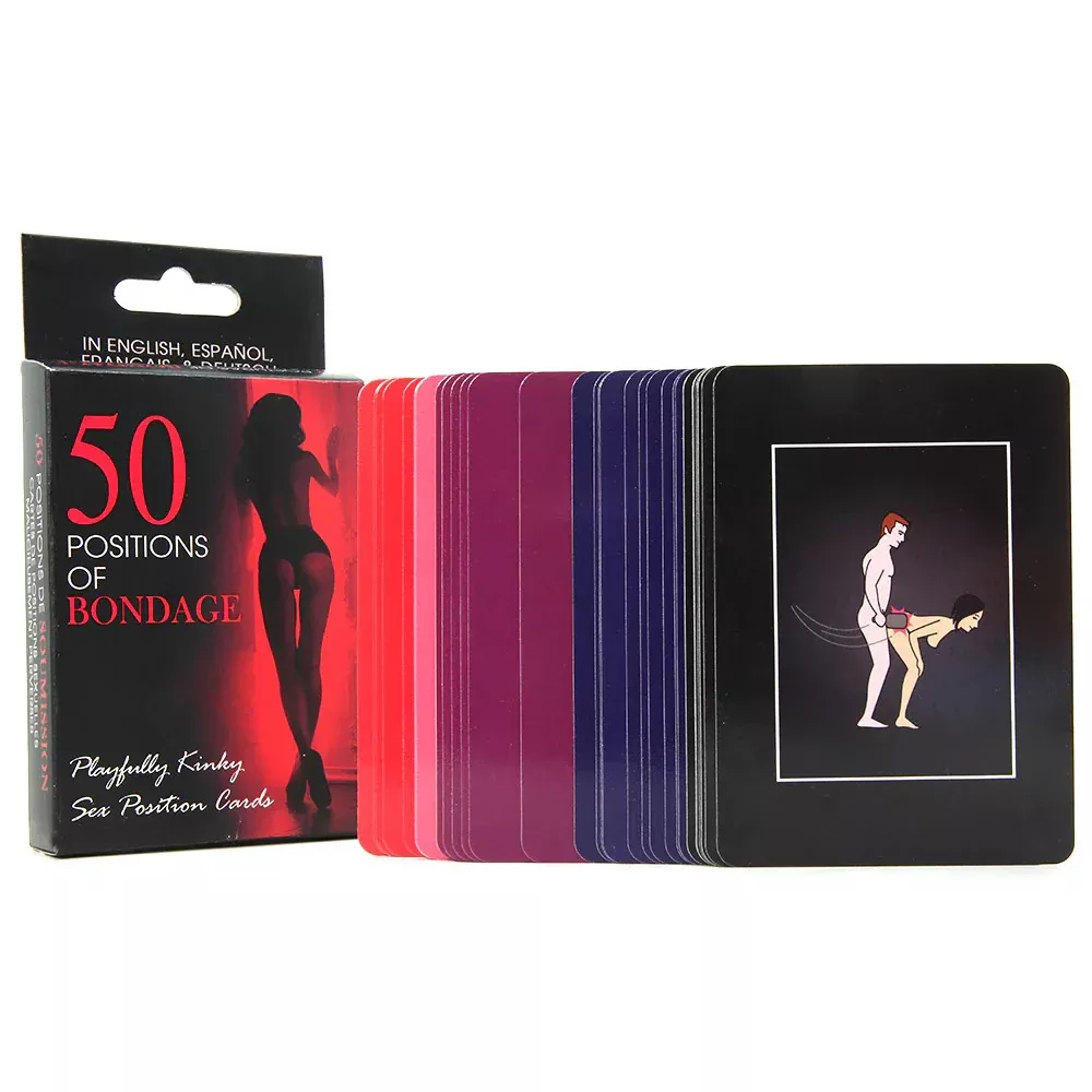 50 Positions Of Bondage Cards Game