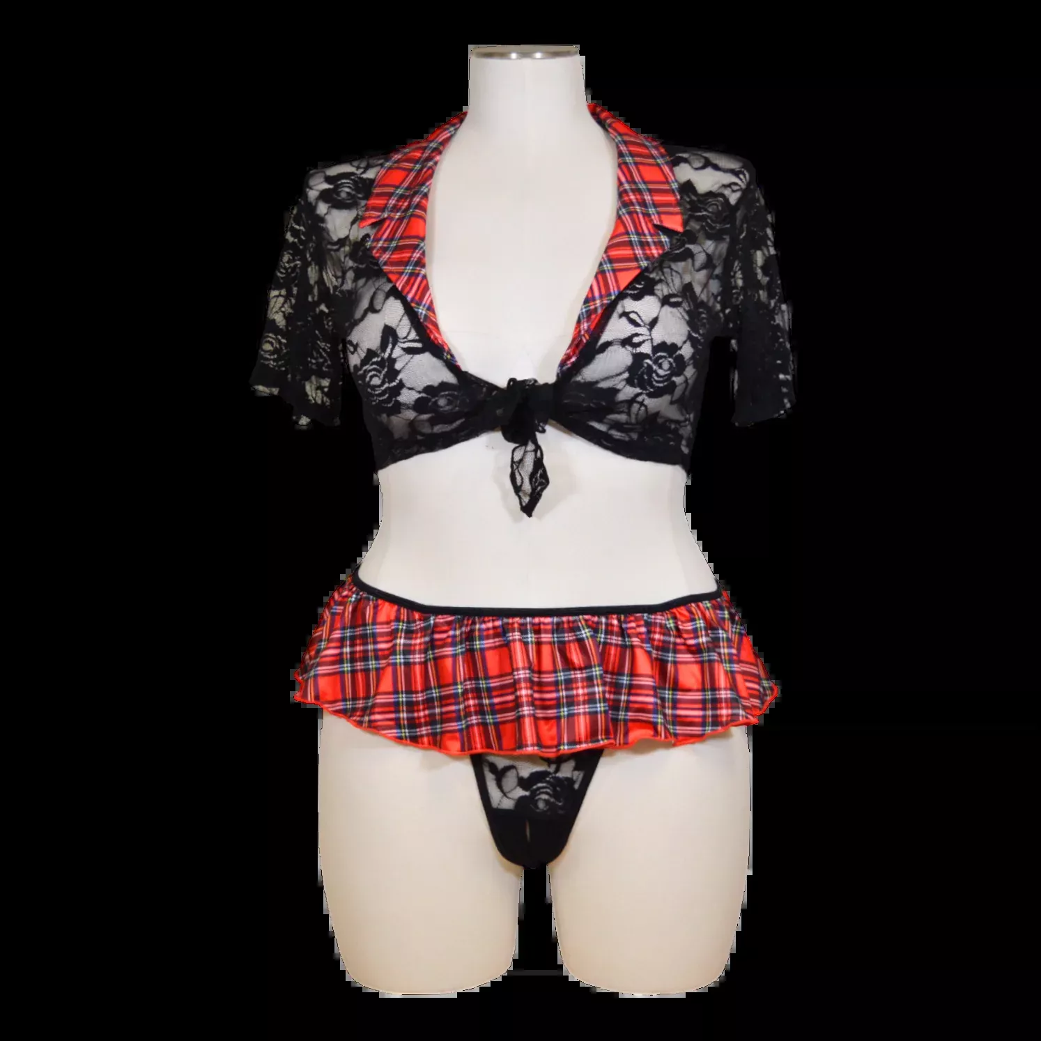 502 Lace Top School Girl Costume