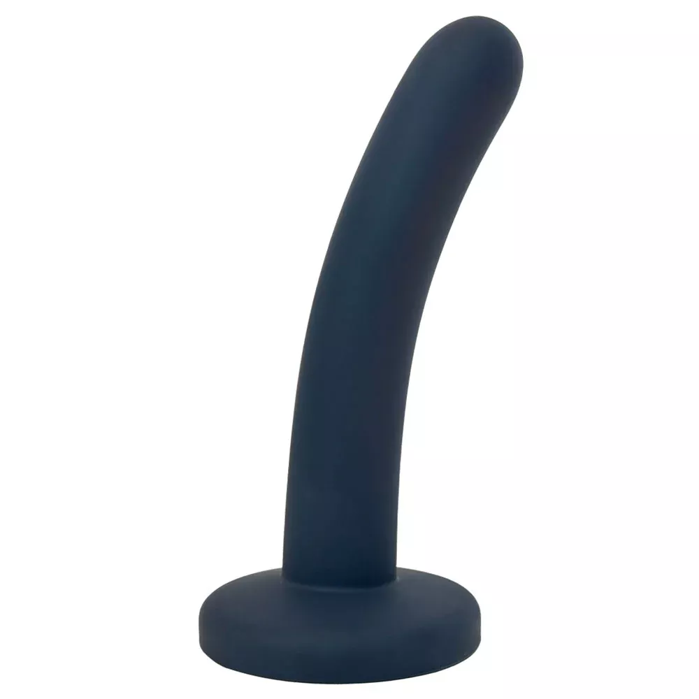 6.25" Axle Silicone P&G Spot Dildo - Matte Slate