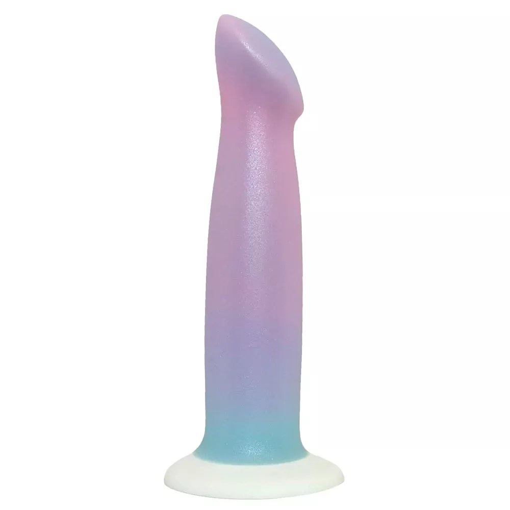 6.25" Hollis G-Spot Silicone Dildo - Pearlescent Flow
