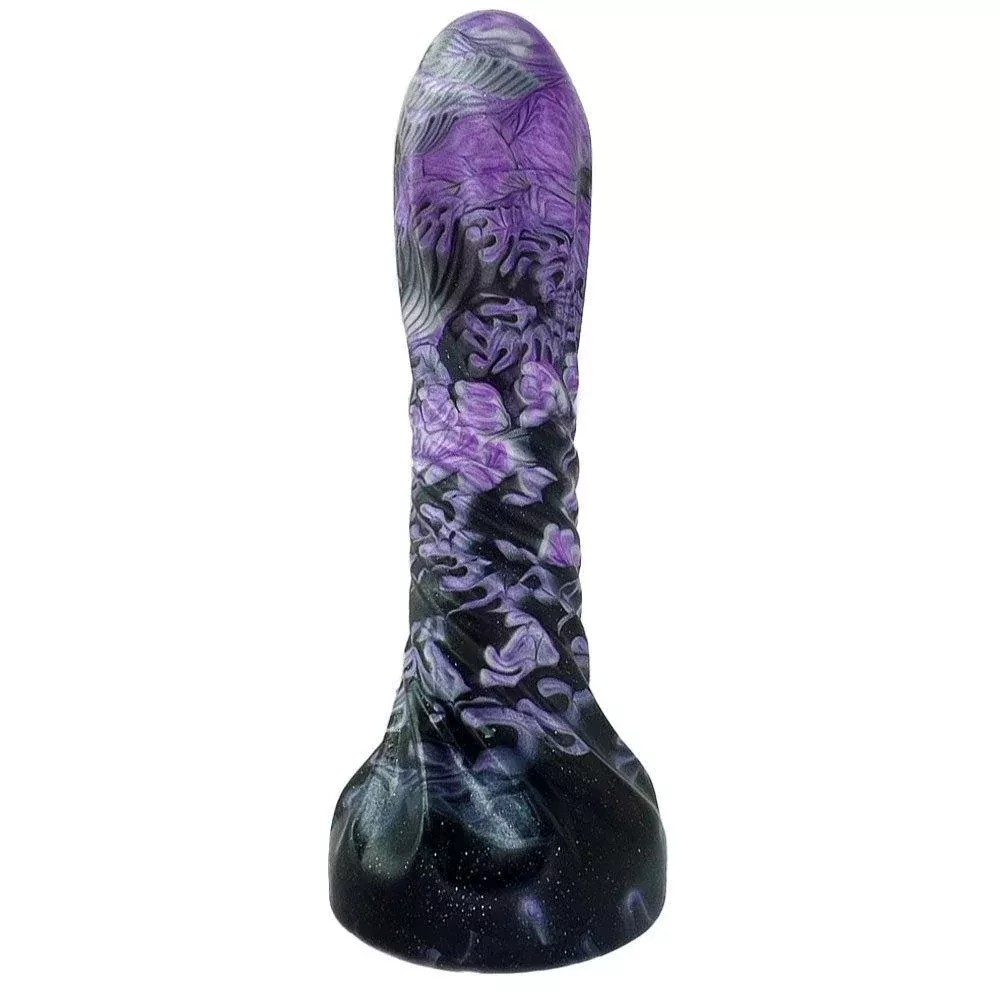 6.75" Helios Spiral Silicone Dildo - Uberrime Colors