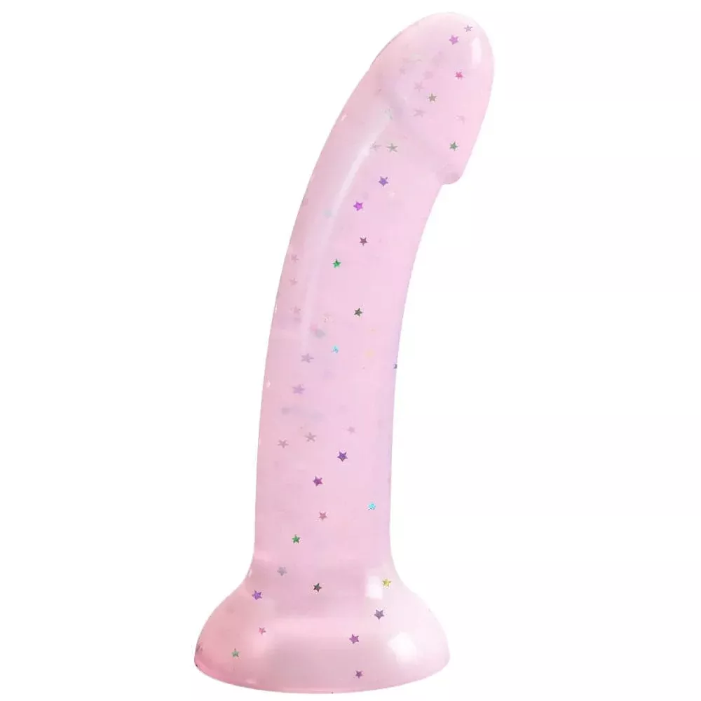 6" DILDOLLS Silicone Suction Cup Dildo - Starlight