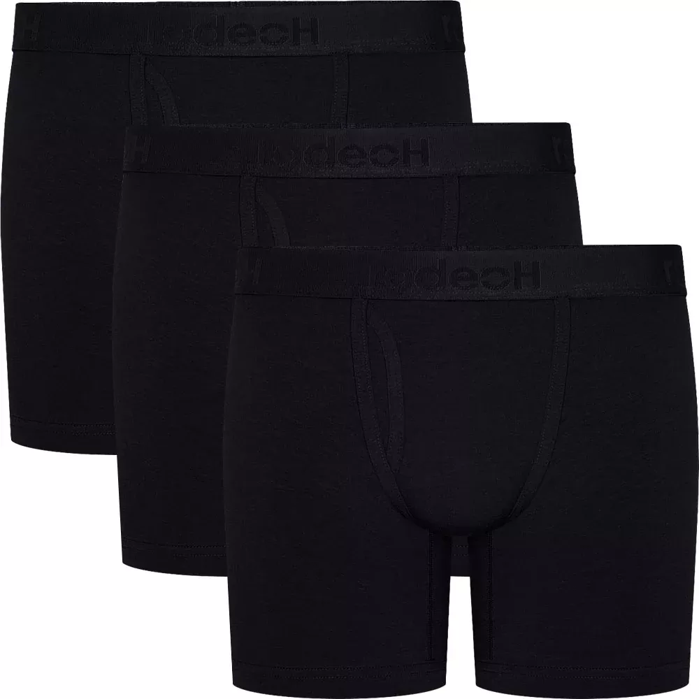 6" Shift Boxer Underwear 3 Pack - Black - Multipack