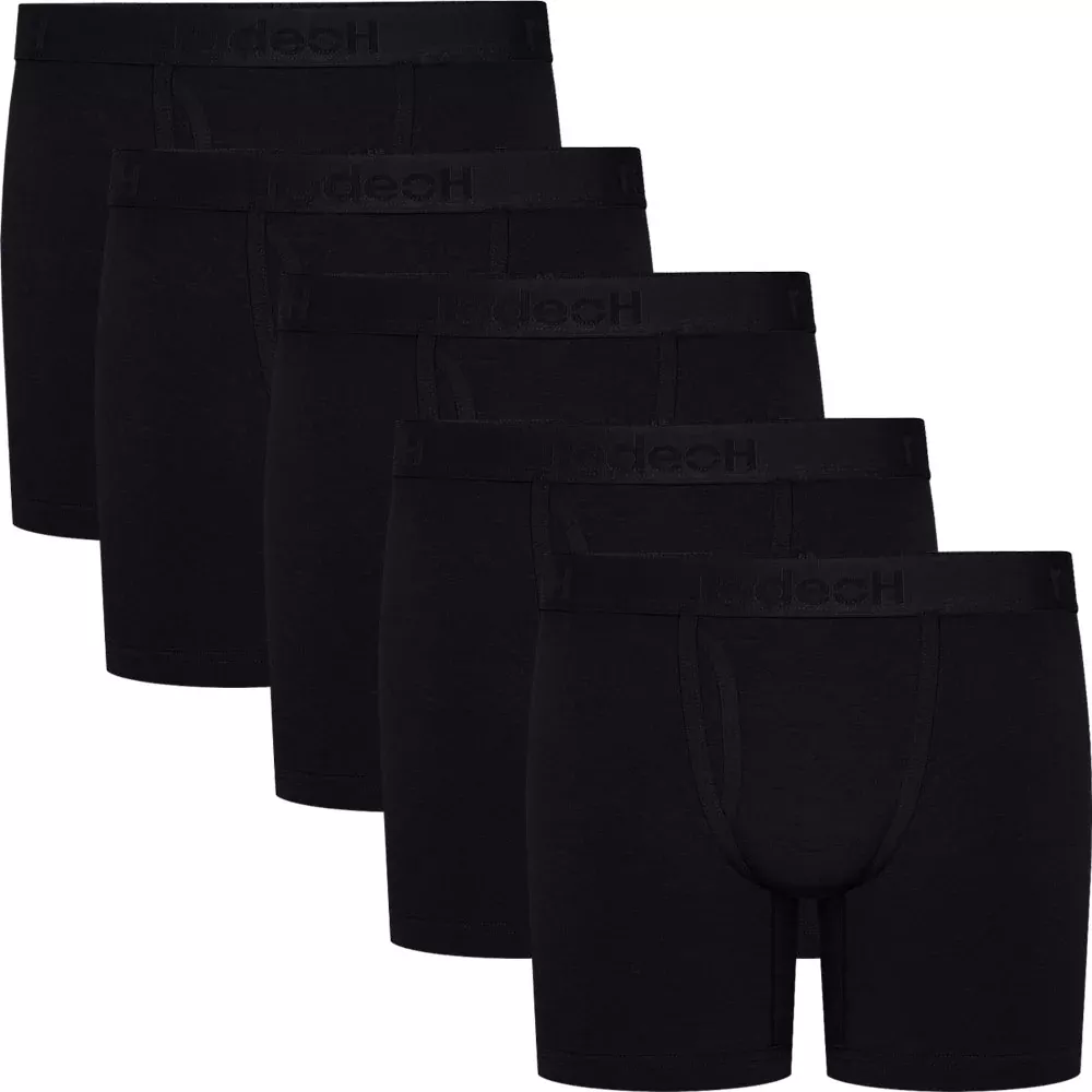6" Shift Boxer Underwear 5 Pack - Black - Multipack