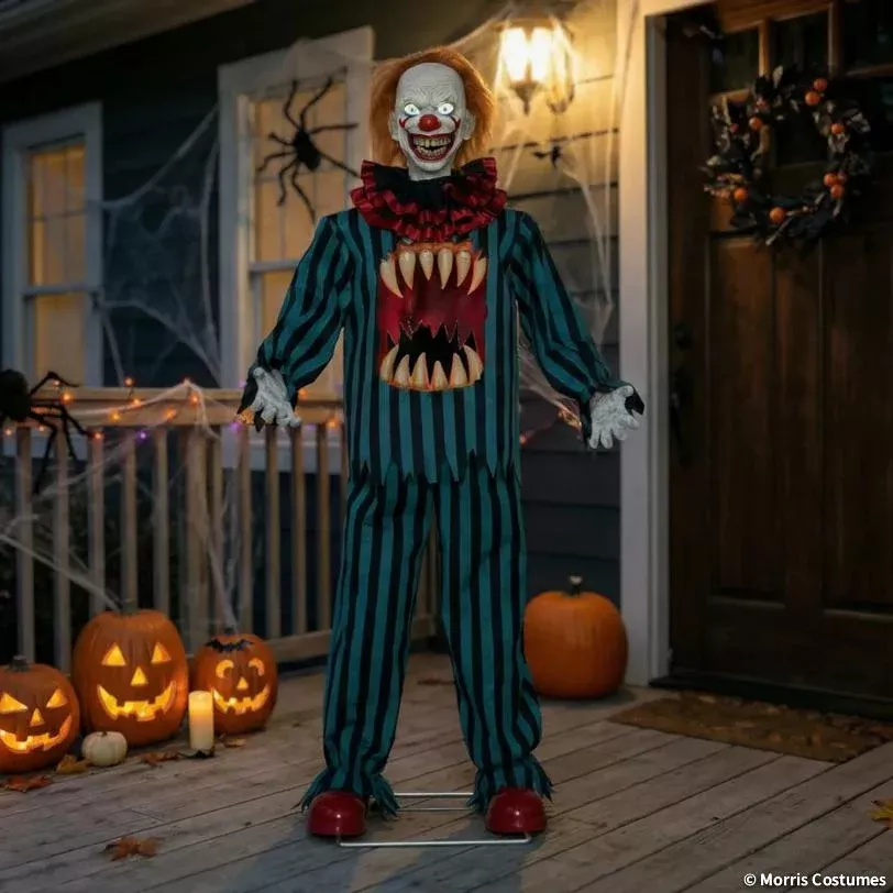 65" Hollow Clown - Animated Prop