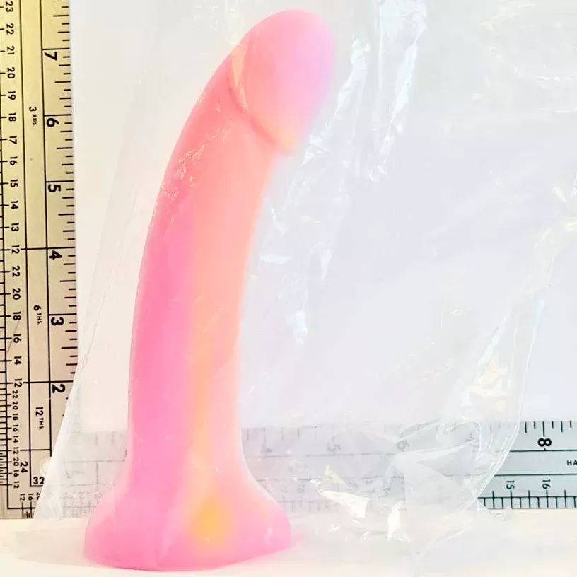 7.5" Pink Lemonade Silicone Dildo | Vault Sample