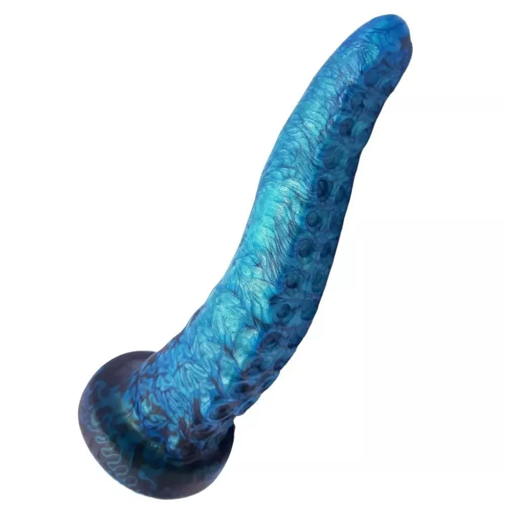 7" Teuthida - Small - Silicone Tentacle Dildo - Mermaid