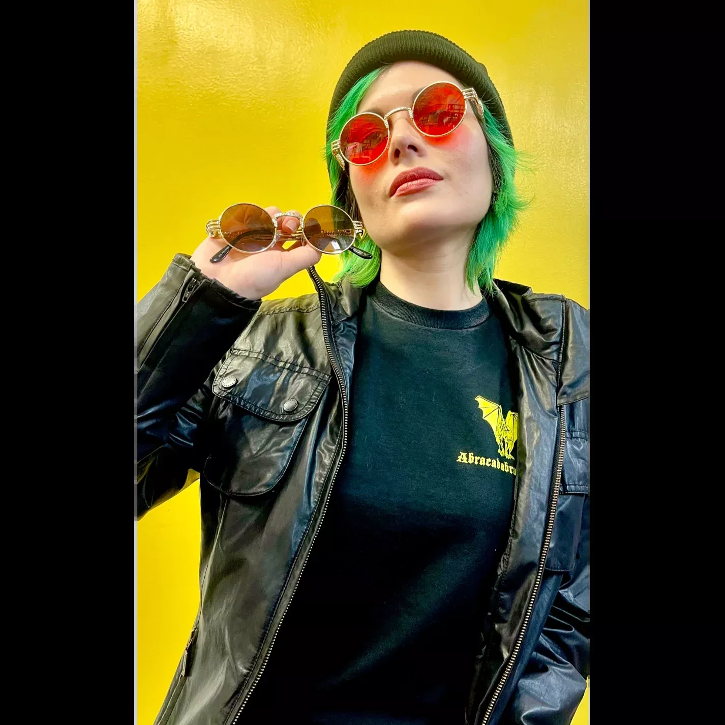 70s Round Disco Sunglasses