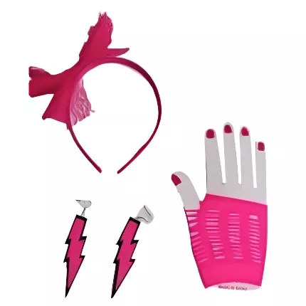 80's Glam Rock 4 Piece Set