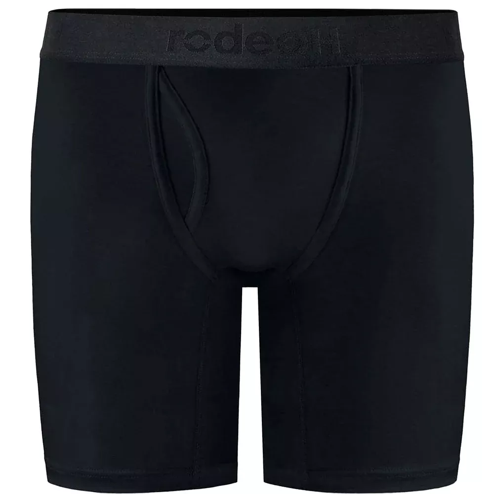 9" Top Loading Boxer Packer Underwear - Black