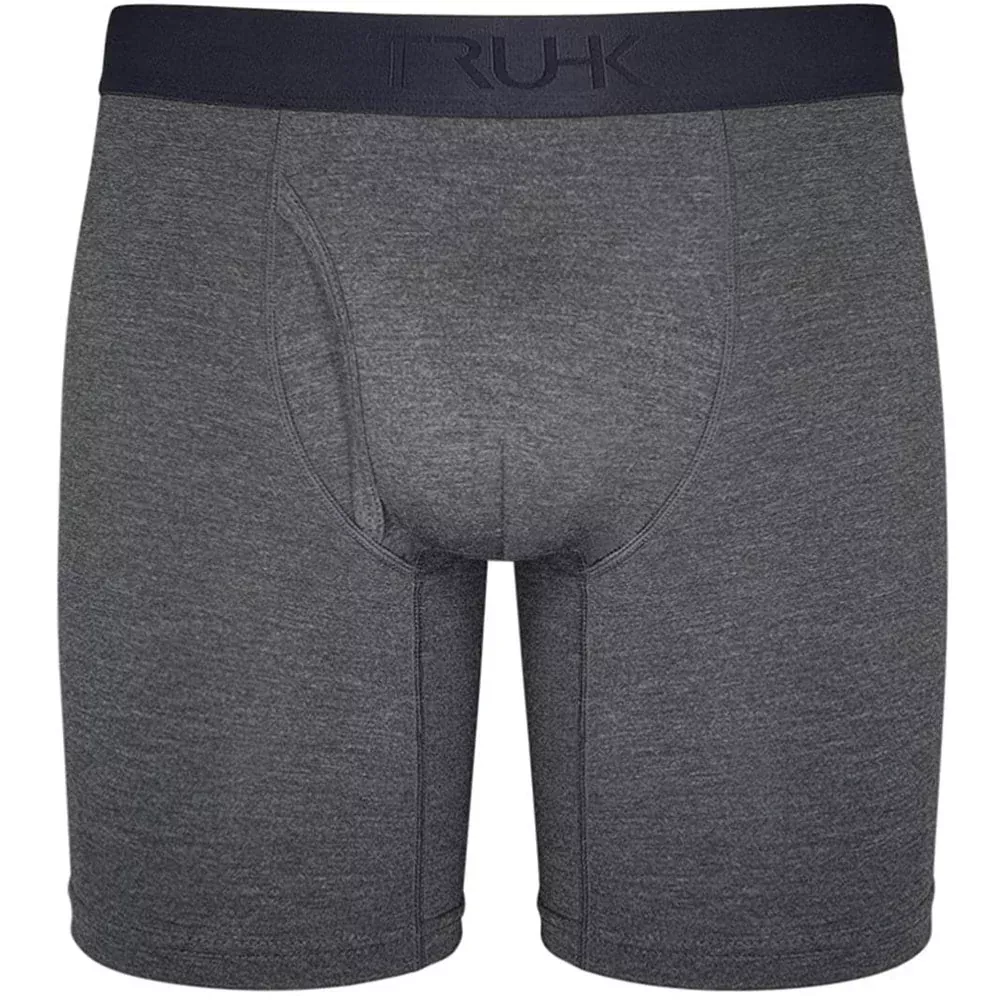 9" TRUHK Classic Boxer STP/Packing Underwear - Side Opening - Gray
