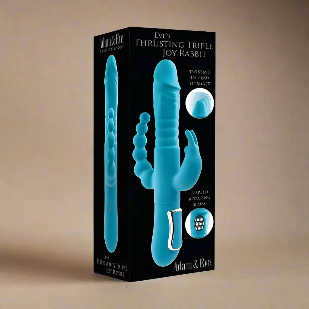 Adam & Eve Eve's Thrusting Triple Joy Rabbit