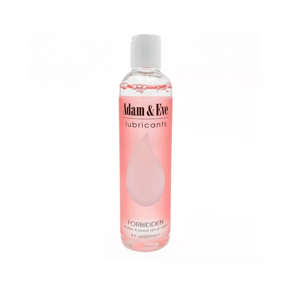 Adam & Eve Forbidden Water-Based Anal Lubricant 8 oz.