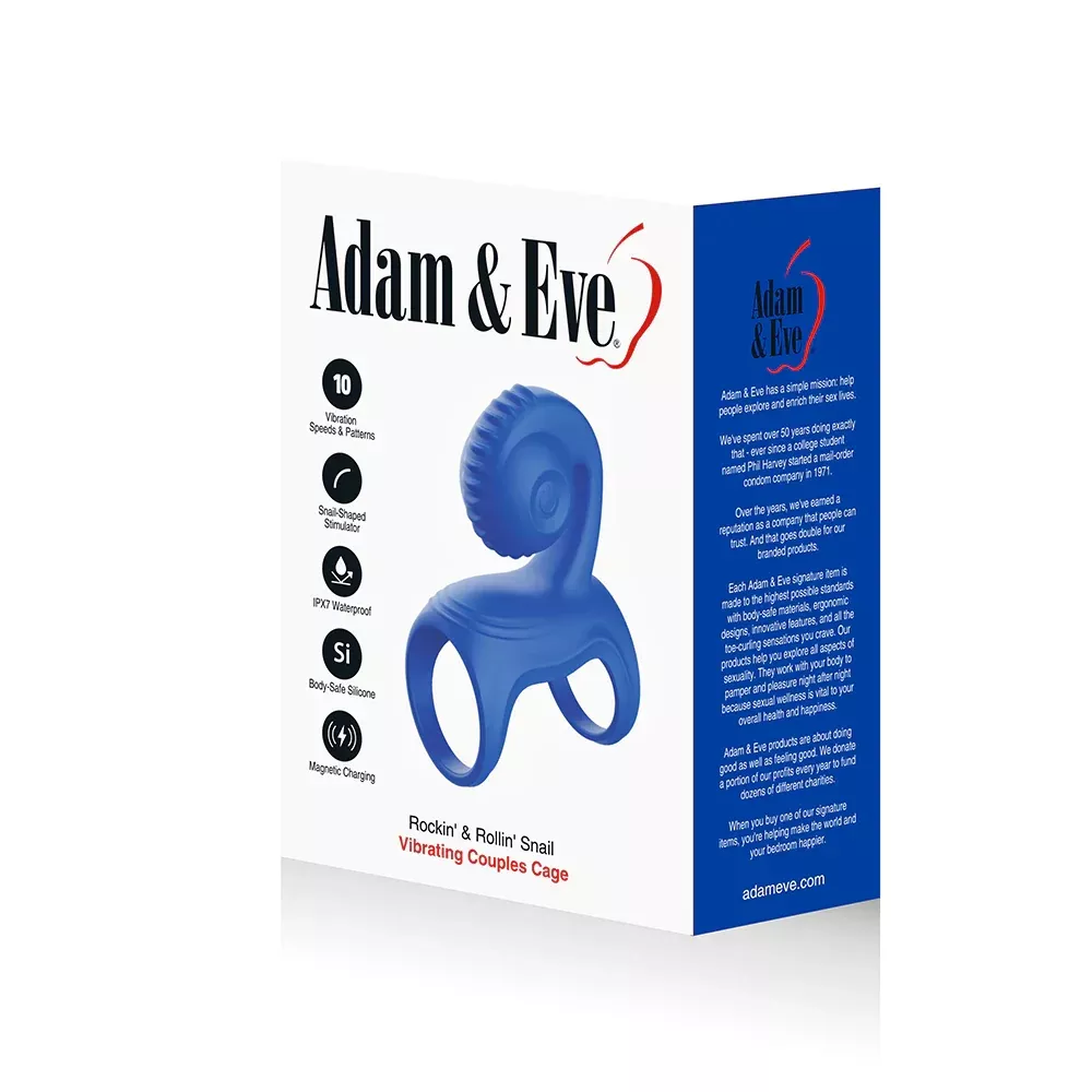 Adam & Eve Vibrating Couples Cage