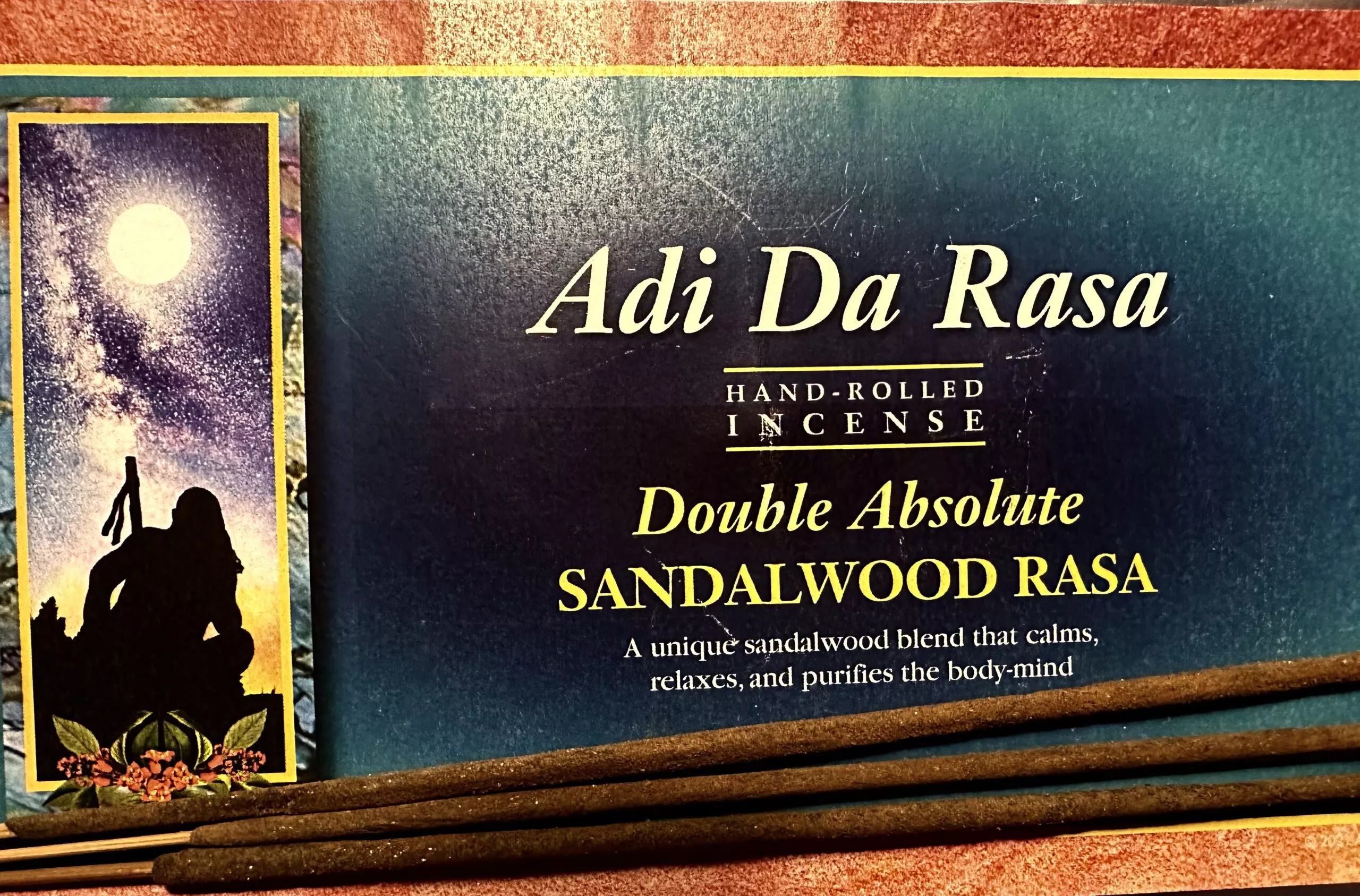 Adi Da Rasa Incense ~ Sandalwood Rasa Double Absolute