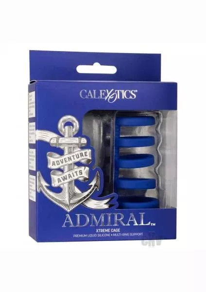 Admiral Xtreme Cock Cage Enhancer – Plush Liquid Silicone for Stamina & Erection Support