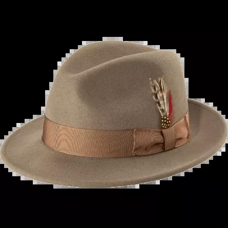 Almond Fedora Hat