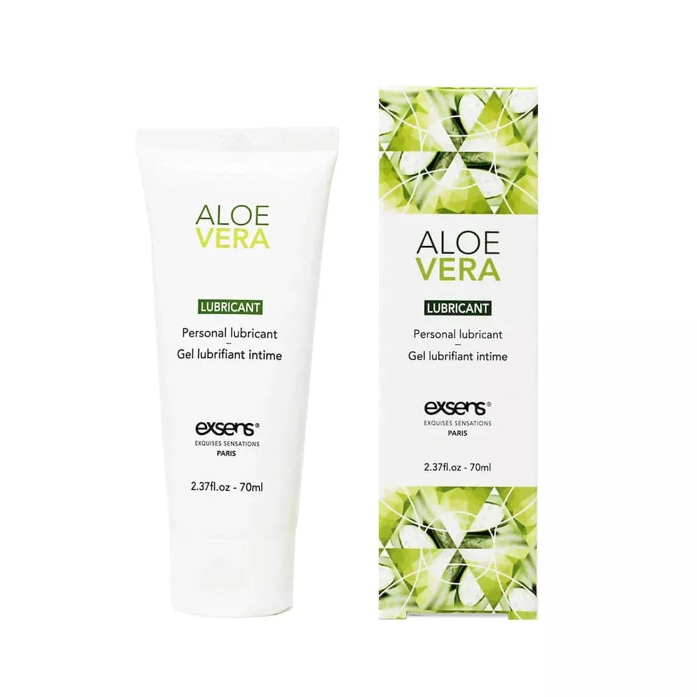 Aloe Vera Water Based Lubricant by Exsens - 2.37 Fl. oz