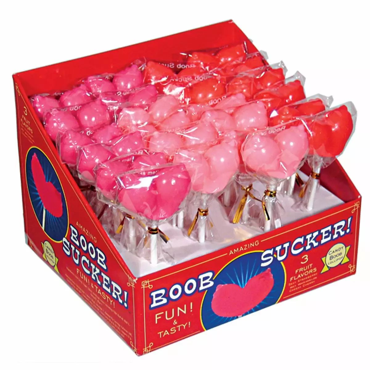 Amazing Boob Suckers 24 Piece Display