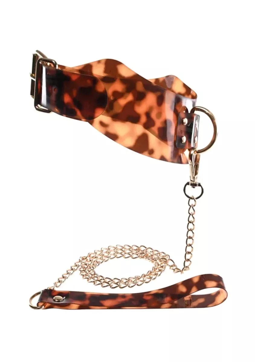 Amber Collar With Leash - SINCERELY