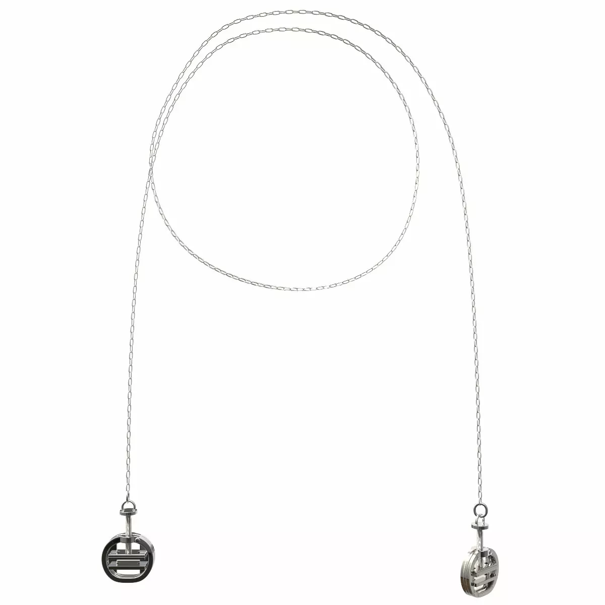 Amelia Nipple Clamps Necklace