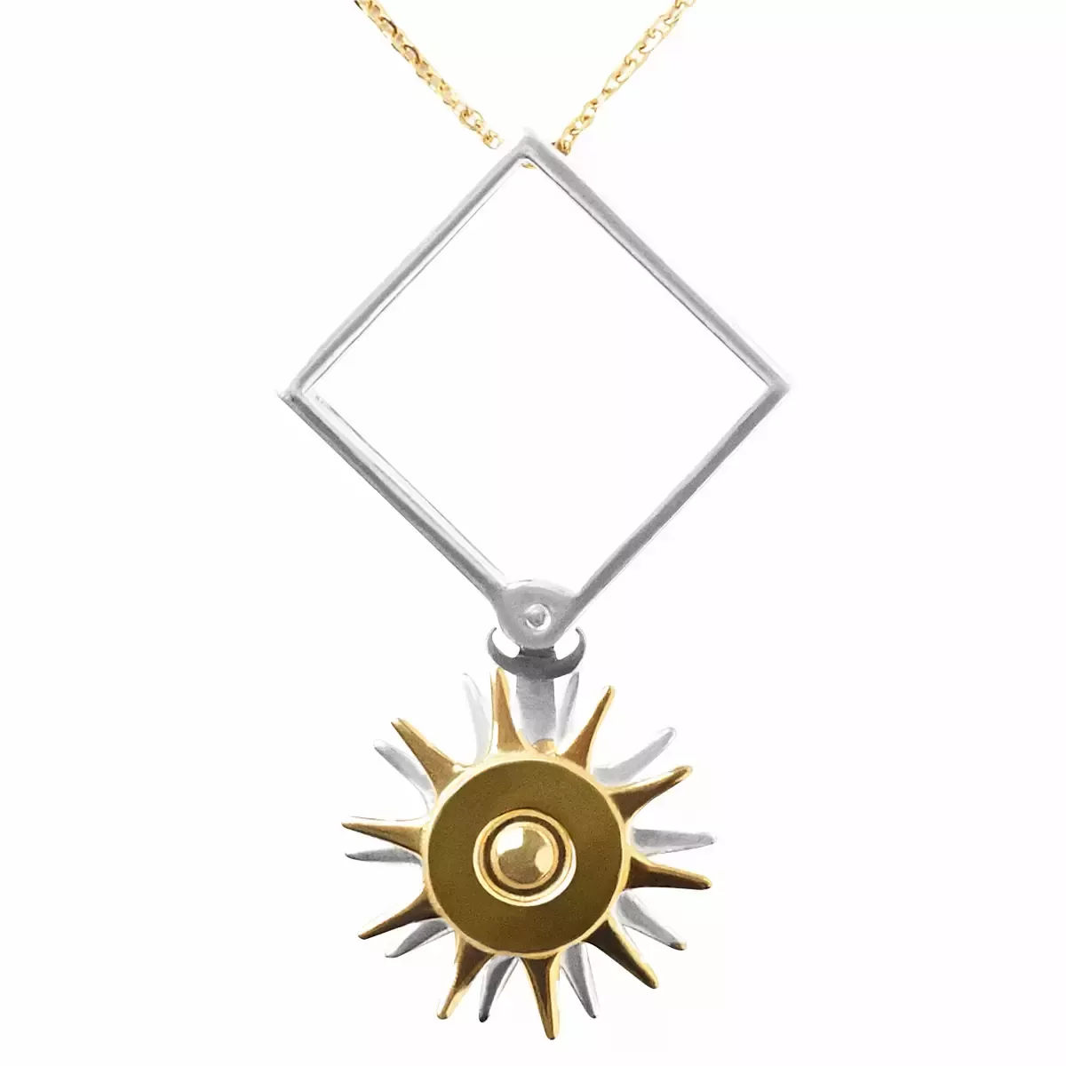 Amelia Pinwheel Necklace