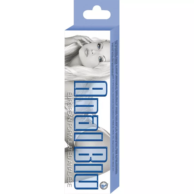 Anal Blu Desensitizing Lubricant for Comfortable Anal Play - Non-Staining Formula for Enhanced Pleasure