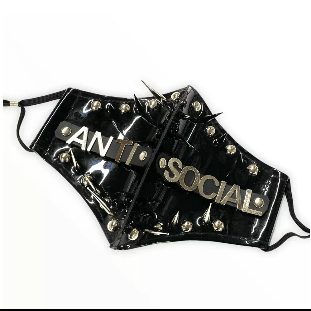 Anti Social Spiked Mask