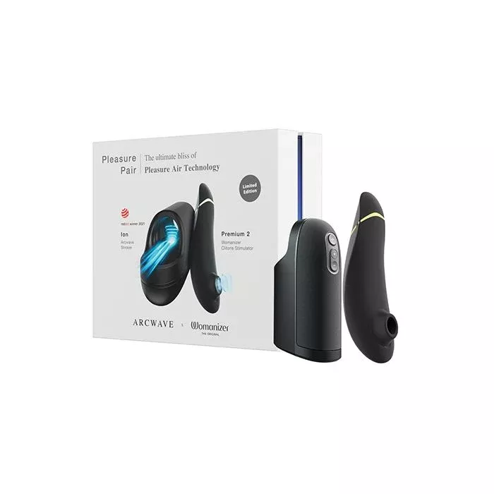 Arcwave Ion / Womanizer Premium 2 Pleasure Pair - Black
