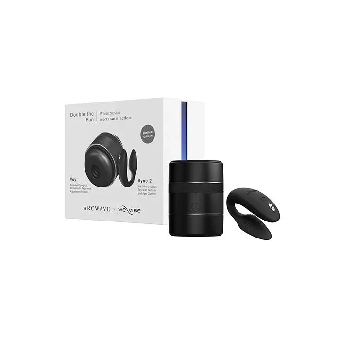 Arcwave Voy / We-Vibe Sync 2 Double the Fun Pair - Black
