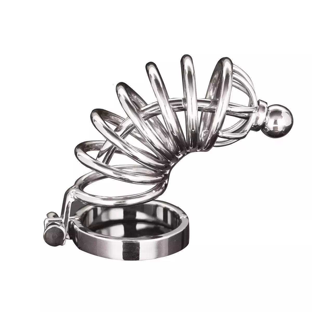 Asylum Locking Chastity Cage M/L