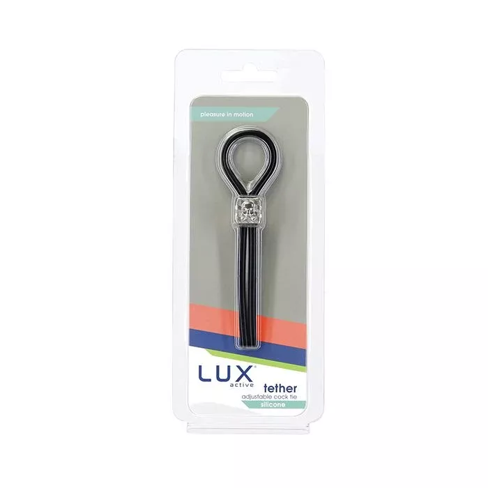 B.M.S. Enterprises Lux Active Tether Adjustable Cock Tie - Black