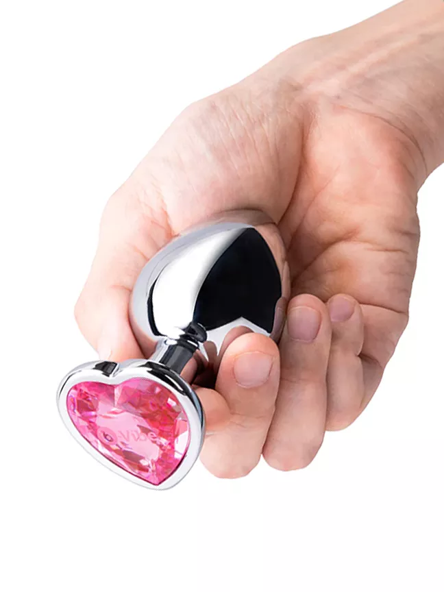 B-Vibe Jewel Heart Training Plug Set