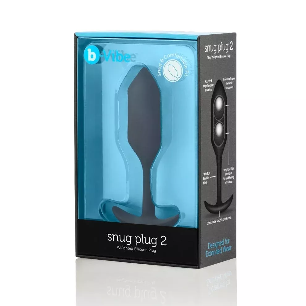 B-Vibe Snug Plug 2 - Black