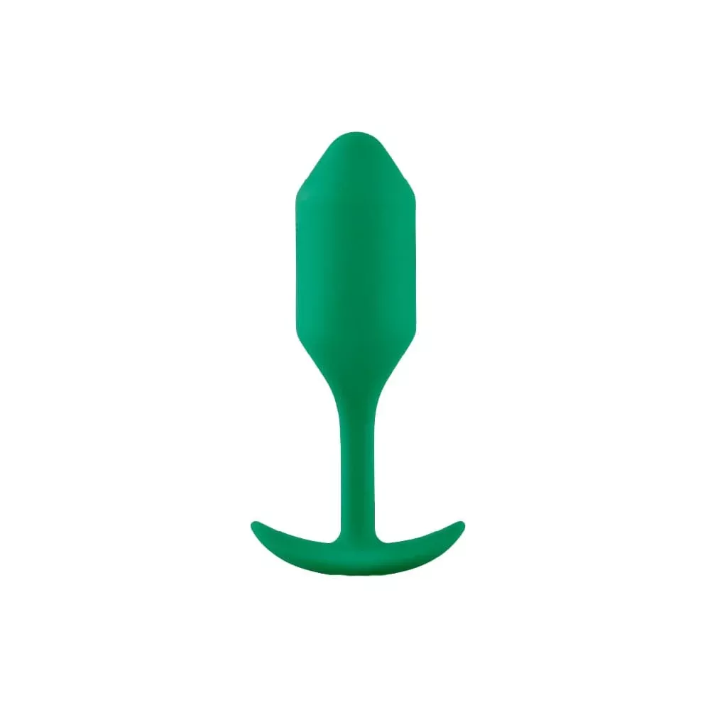 B Vibe Weighted Snug Plug Medium - Green