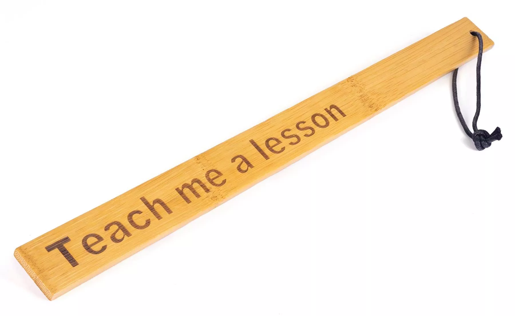 Bamboo Paddle Teach Me A Lesson